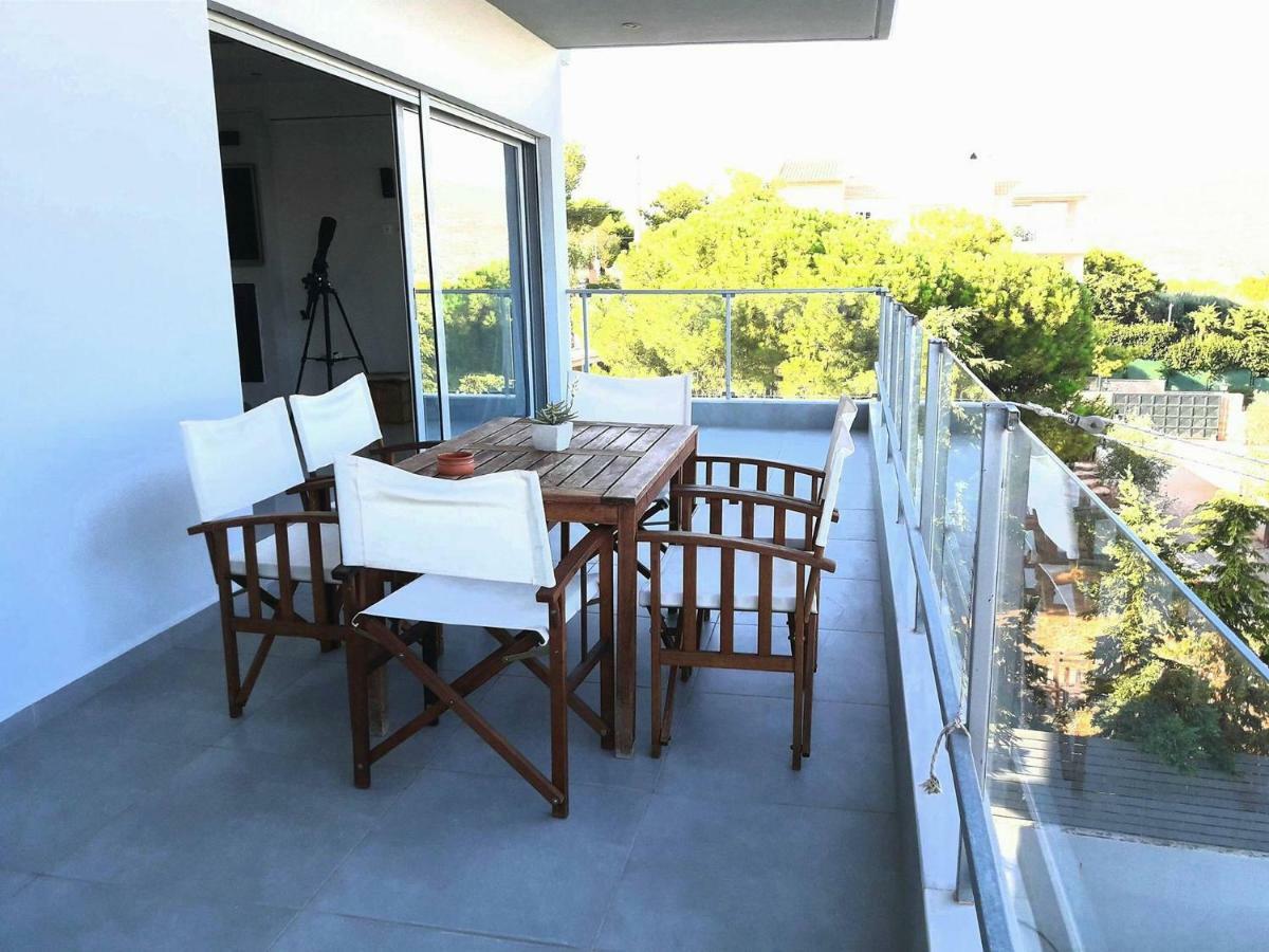 Seaview Pool Villa Near Beach And Athens Airport Pórto Ráfti Eksteriør bilde